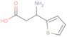 β-Amino-2-thiophenepropanoic acid