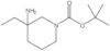 1,1-Dimethylethyl 3-amino-3-ethyl-1-piperidinecarboxylate