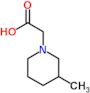 (3-methylpiperidin-1-yl)acetic acid