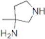 3-Pyrrolidinamine,3-methyl-(9CI)