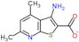 3-amino-4,6-dimethylthieno[2,3-b]pyridine-2-carboxylic acid