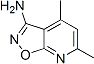 3-Amino-4,6-dimethylisoxazolo[5,4-b]pyridine