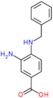 3-amino-4-(benzylamino)benzoic acid