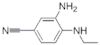 Benzonitrile, 3-amino-4-(ethylamino)- (9CI)