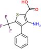 3-amino-4-phenyl-5-(trifluoromethyl)thiophene-2-carboxylic acid