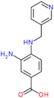 3-amino-4-[(pyridin-3-ylmethyl)amino]benzoic acid