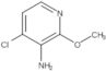 4-Chloro-2-methoxy-3-pyridinamine