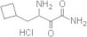 3-Amino-4-cyclobutyl-2-oxobutanamide hydrochloride