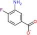 3-amino-4-fluorobenzoate