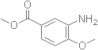 Ácido benzoico, 3-amino-4-metoxi-, éster metílico