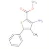 2-Thiophenecarboxylic acid, 3-amino-4-methyl-5-phenyl-, methyl ester