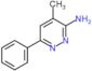 4-methyl-6-phenylpyridazin-3-amine