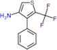 4-phenyl-5-(trifluoromethyl)thiophen-3-amine