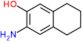 3-amino-5,6,7,8-tetrahydronaphthalen-2-ol