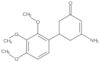 3-Amino-5-(2,3,4-trimethoxyphenyl)-2-cyclohexen-1-one
