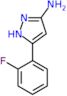 5-(2-fluorophenyl)-1H-pyrazol-3-amine