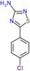 5-(4-chlorophenyl)-1,2,4-thiadiazol-3-amine