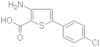 3-Amino-5-(4-chlorophenyl)thiophene-2-carboxylic acid