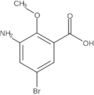 Benzoic acid, 3-amino-5-bromo-2-methoxy-