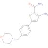 3-Amino-5-[4-(4-morpholinylmethyl)phenyl]-2-thiophenecarboxamide