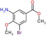 methyl 3-amino-5-bromo-4-methoxy-benzoate