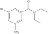 3-Amino-5-bromo-N,N-diethylbenzamide