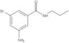 3-Amino-5-bromo-N-propylbenzamide