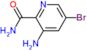3-amino-5-bromopyridine-2-carboxamide