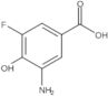 3-Amino-5-fluoro-4-hydroxybenzoic acid