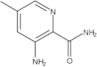 3-Amino-5-methyl-2-pyridinecarboxamide