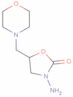 3-Amino-5-morpholino-methyl-1,3-oxazolidone