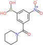 [3-nitro-5-(piperidine-1-carbonyl)phenyl]boronic acid