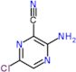 3-amino-6-chloro-pyrazine-2-carbonitrile