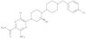 2-Pyrazinecarboxamide,3-amino-6-chloro-5-[(3S)-4-[1-[(4-chlorophenyl)methyl]-4-piperidinyl]-3-ethy…