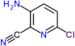 3-amino-6-chloropyridine-2-carbonitrile