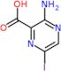 3-amino-6-iodo-pyrazine-2-carboxylic acid