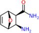 (1R,4S,5R,6S)-5-amino-7-oxabicyclo[2.2.1]hept-2-ene-6-carboxamide