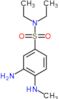 3-amino-N,N-diethyl-4-(methylamino)benzenesulfonamide