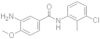 3-Amino-4-methoxy-(3'-chloro-2'-methyl)benzanilide