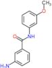 3-amino-N-(3-methoxyphenyl)benzamide