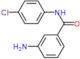 3-amino-N-(4-chlorophenyl)benzamide