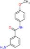 3-amino-N-(4-methoxyphenyl)benzamide