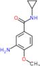 3-amino-N-cyclopropyl-4-methoxybenzamide