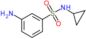 3-amino-N-cyclopropylbenzenesulfonamide