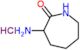 3-aminoazepan-2-one hydrochloride (1:1)