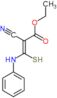 ethyl (2Z)-2-cyano-3-(phenylamino)-3-sulfanylprop-2-enoate