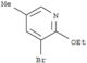 Pyridine,3-bromo-2-ethoxy-5-methyl-