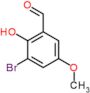3-bromo-2-hydroxy-5-methoxybenzaldehyde