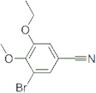 3-Bromo-5-ethoxy-4-methoxybenzonitrile