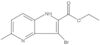 Ethyl 3-bromo-5-methyl-1H-pyrrolo[3,2-b]pyridine-2-carboxylate